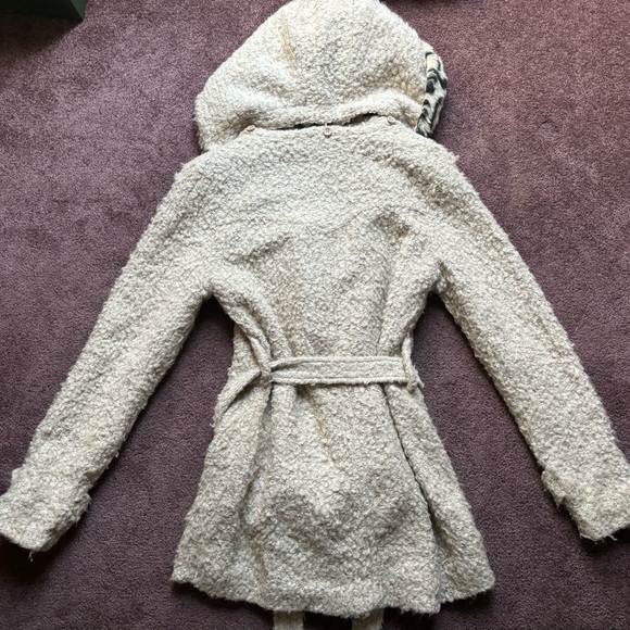 BKE faux fur leopard coat/jacket medium - Picture 2 of 4